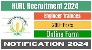 HURL 212 Engineer Trainee Online Form 2024