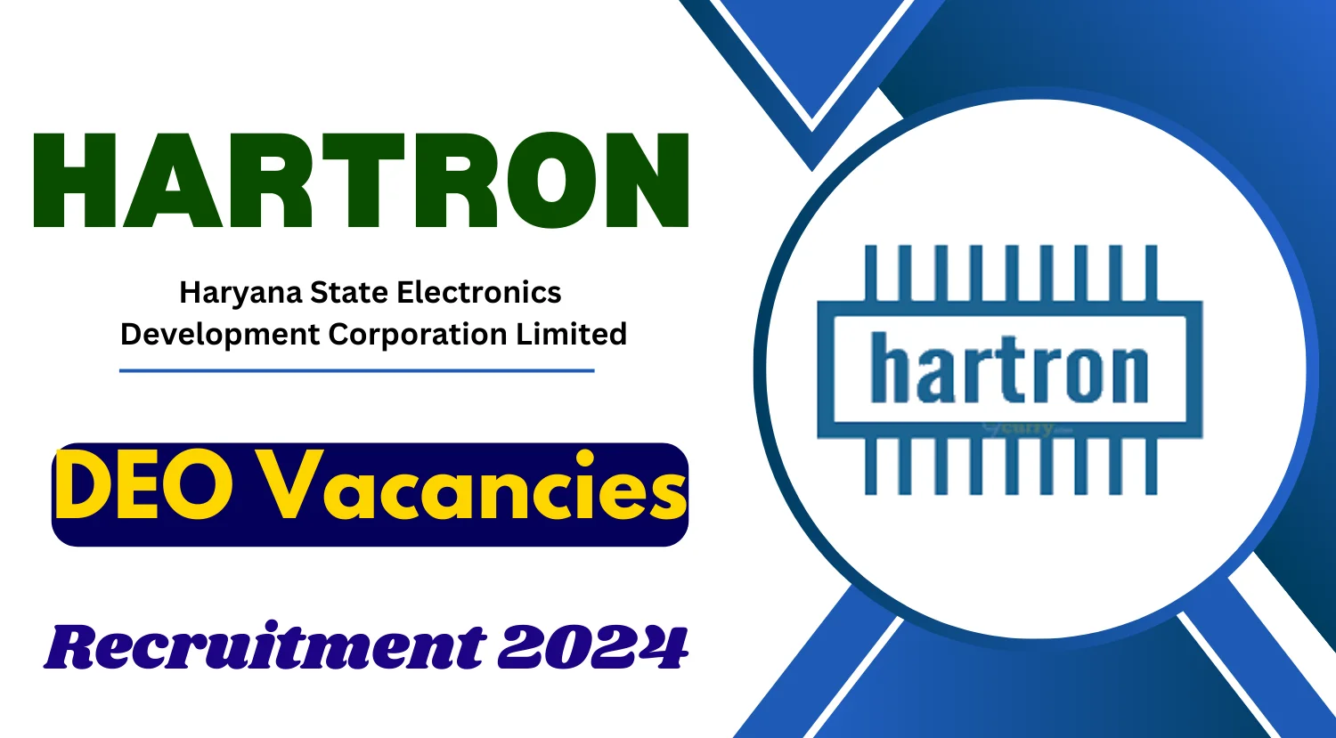 Haryana HARTRON 45 DEO Online Form