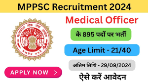 MPPSC 895 Medical Officer Form Re-Open